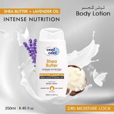 Cool & Cool Shea Butter Lotion