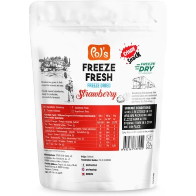 Pols Freeze Fresh Freeze-Dried Strawberry
