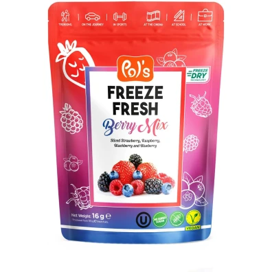 Pols Freeze Fresh Freeze-Dried Berry Mix