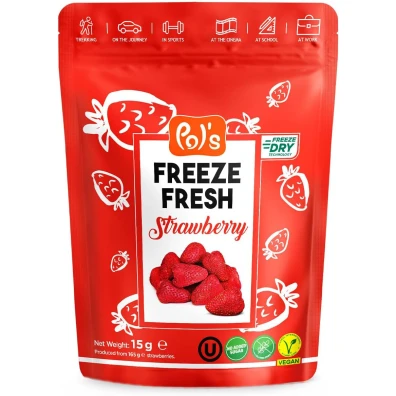 Pols Freeze Fresh Freeze-Dried Strawberry