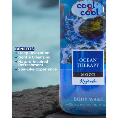 Cool & Cool Ocean Therapy Body Wash