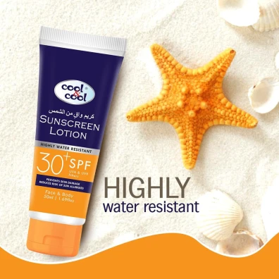 Cool & Cool Sunscreen Lotion SPF 30