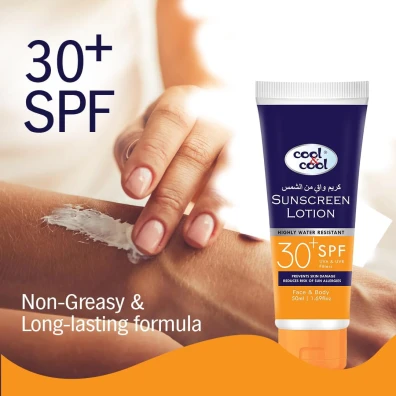 Cool & Cool Sunscreen Lotion SPF 30