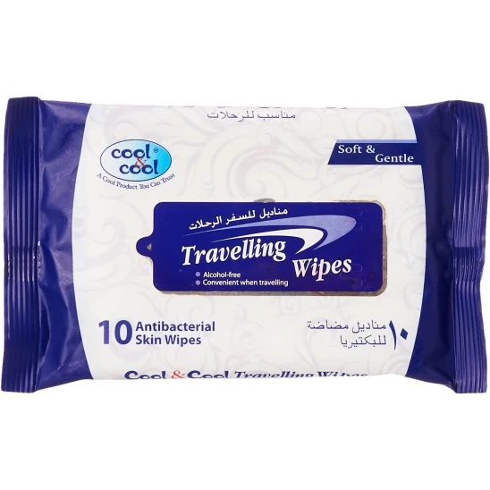 Cool & Cool Travelling Wipes